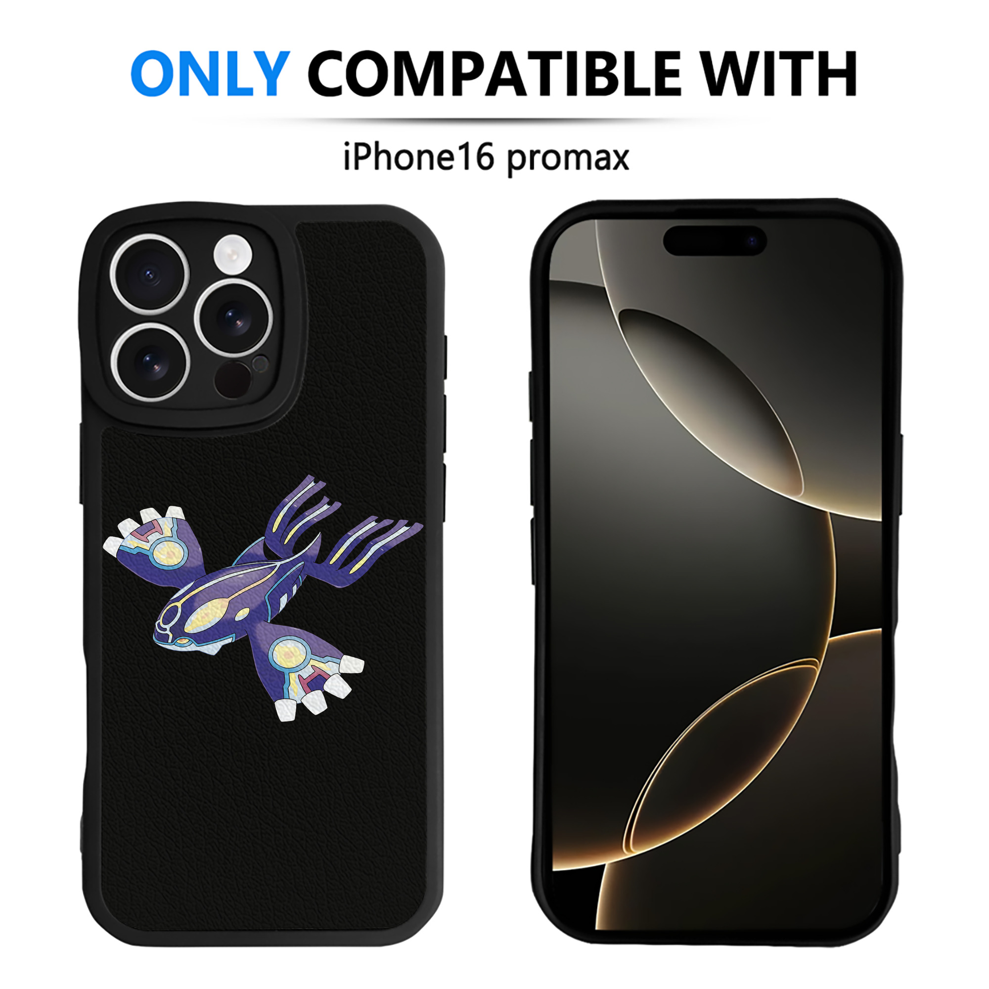 （画像用） ポケットモンスター Pokémon 【iPhone 16シリーズ対応】シリコンスマホケース（レザー調） 材質：シリコン